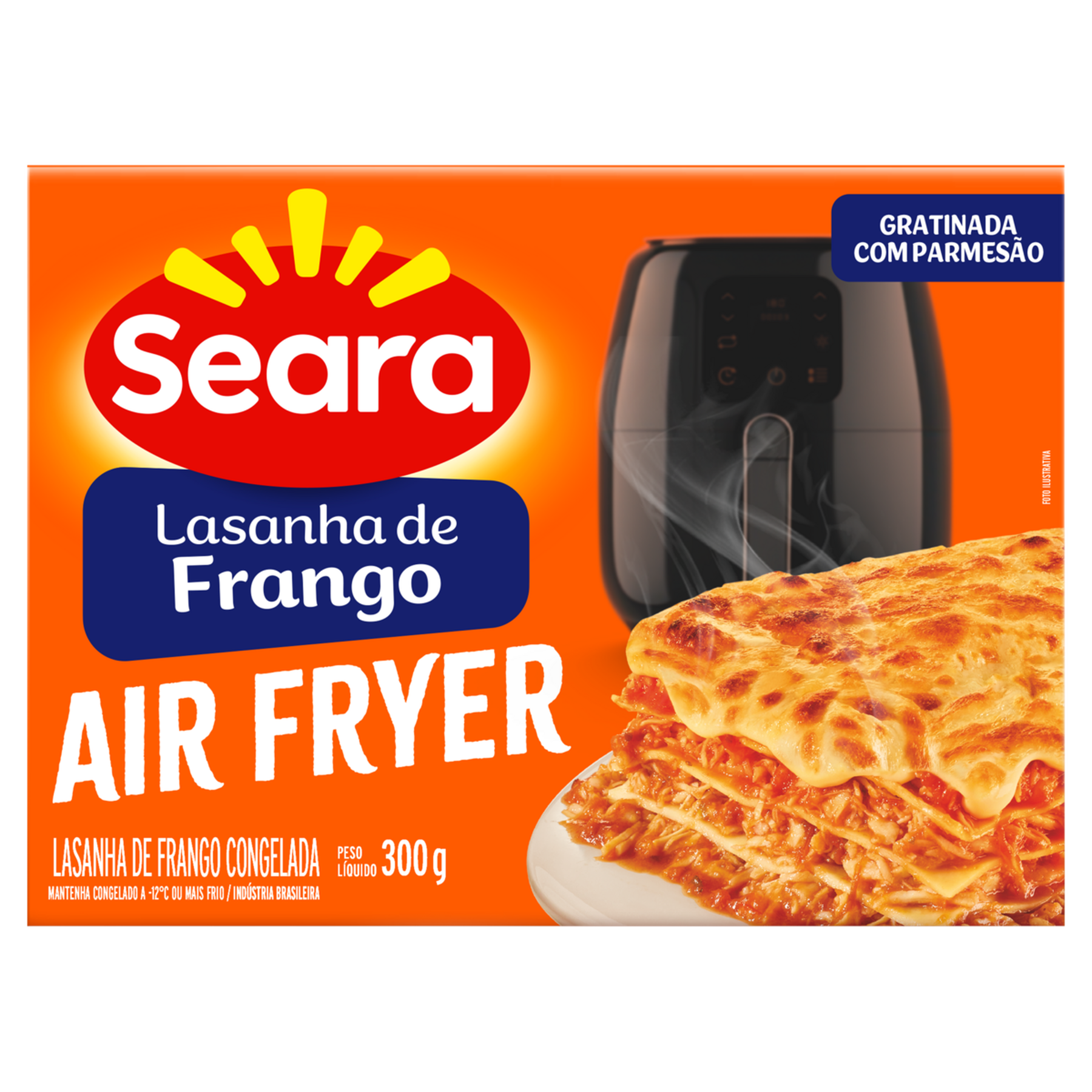 Lasanha de Frango Air Fryer Seara Caixa 300g