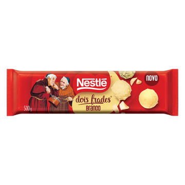 Chocolate Branco Nestlé Dois Frades Pacote 500g