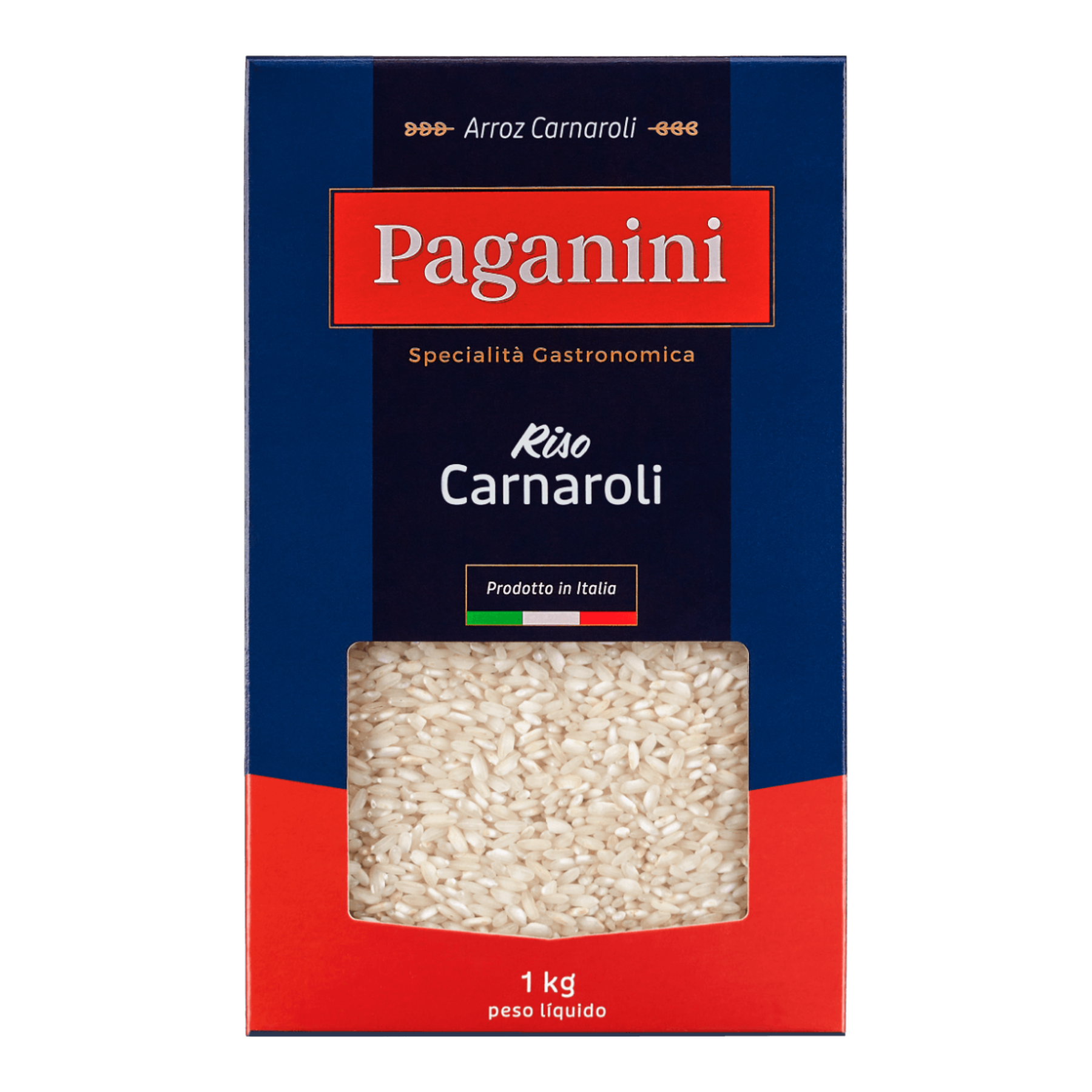 Arroz Carnaroli Paganini Tipo 1 Caixa 1kg