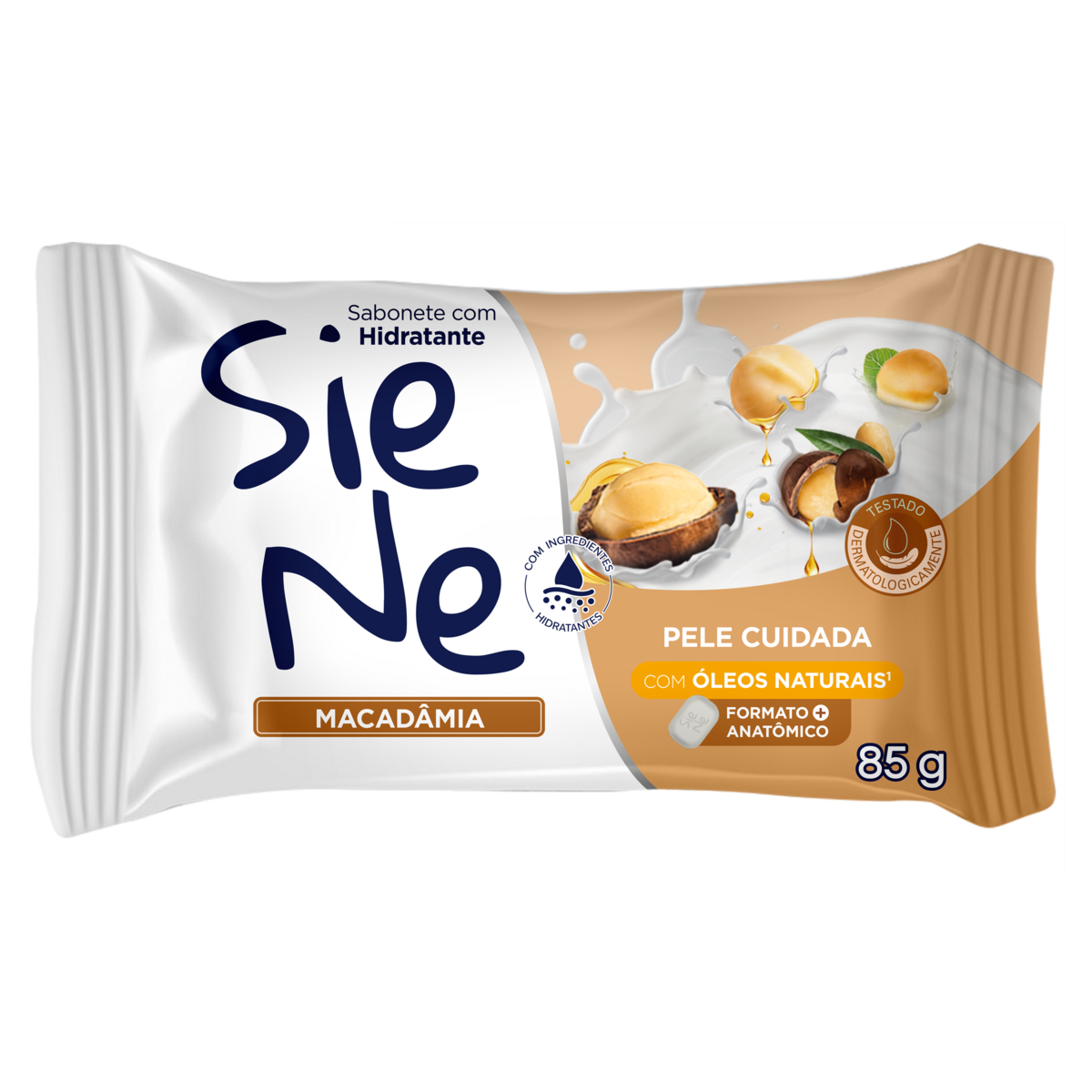 Sabonete Barra Hidratante Macad&acirc;mia Siene Flow Pack 85g