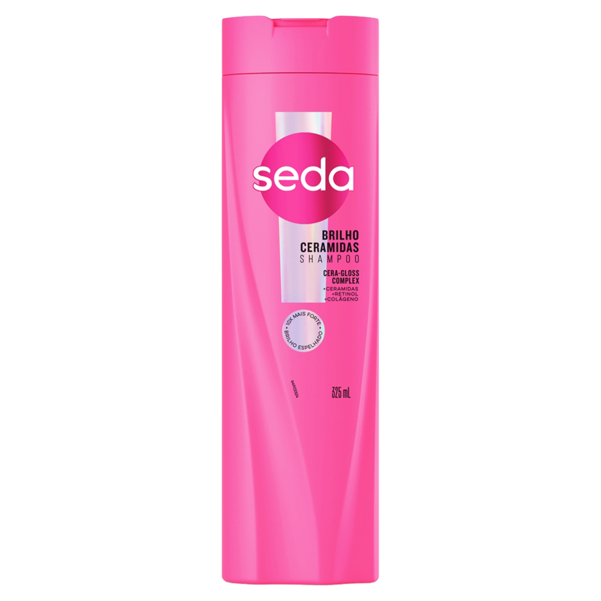 Shampoo Brilho Ceramidas Seda Frasco 325ml