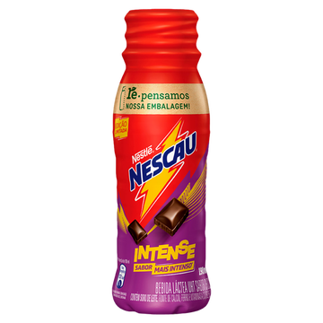 Bebida Láctea UHT Chocolate Intense Nescau Nestlé Frasco 190ml