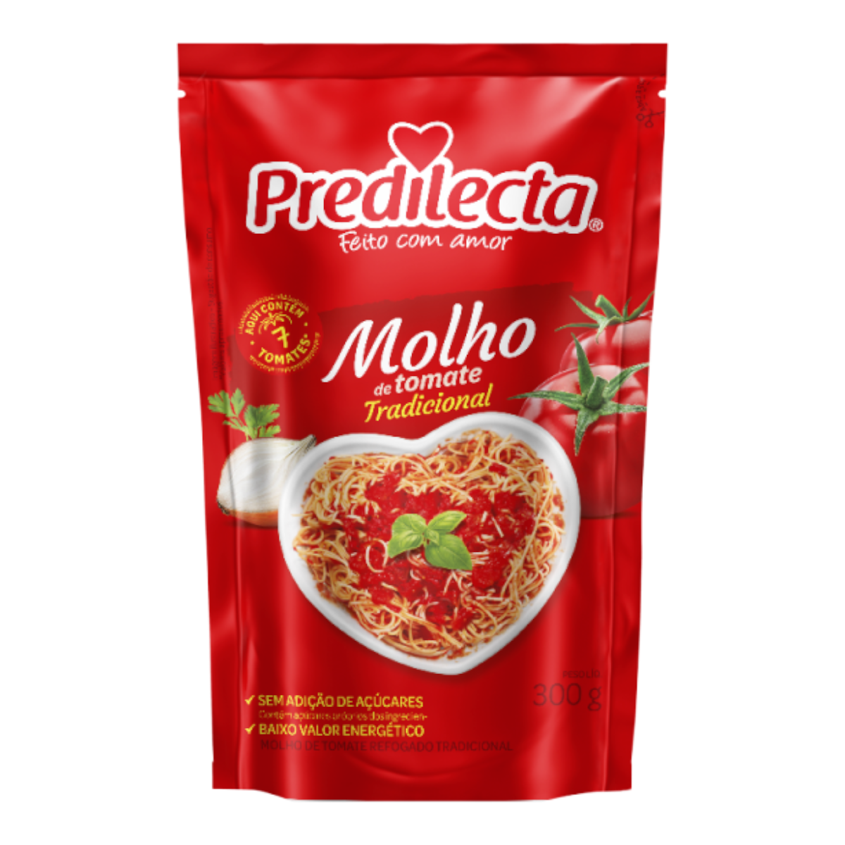 Molho de Tomate Tradicional Predilecta StandUp 300g