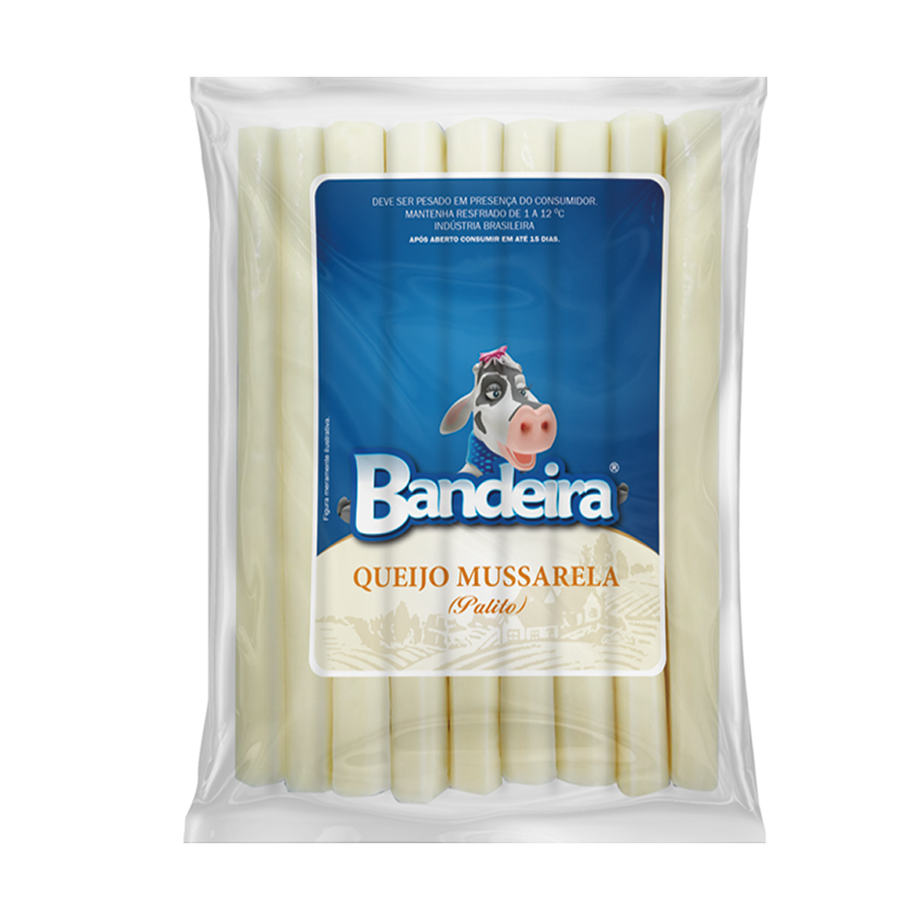 Queijo Mussarela Bandeira Palito aprox. 250g