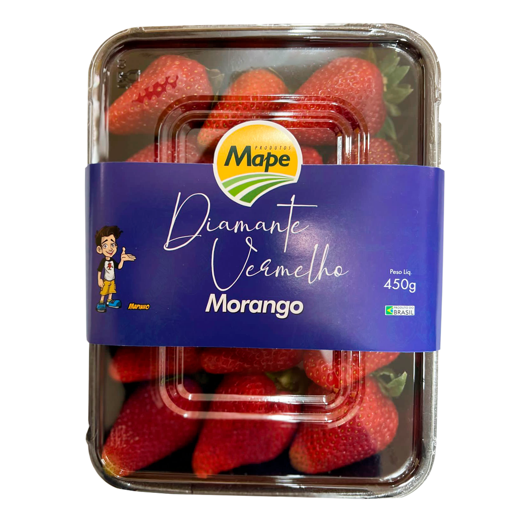 Morango Diamante Vermelho Mape 450g