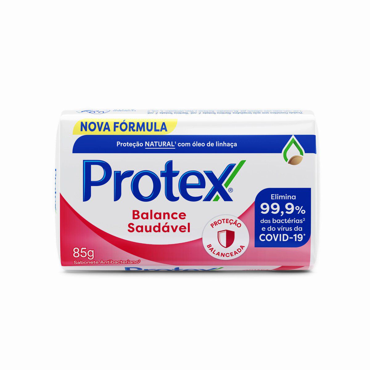 Sabonete em Barra Antibacteriano Protex Balance Saud&aacute;vel Cartucho 85g