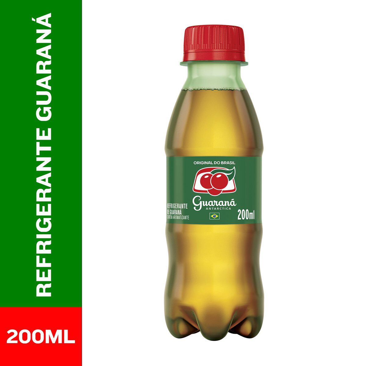 Refrigerante Guaran&aacute; Antarctica 200ML Garrafa Pet