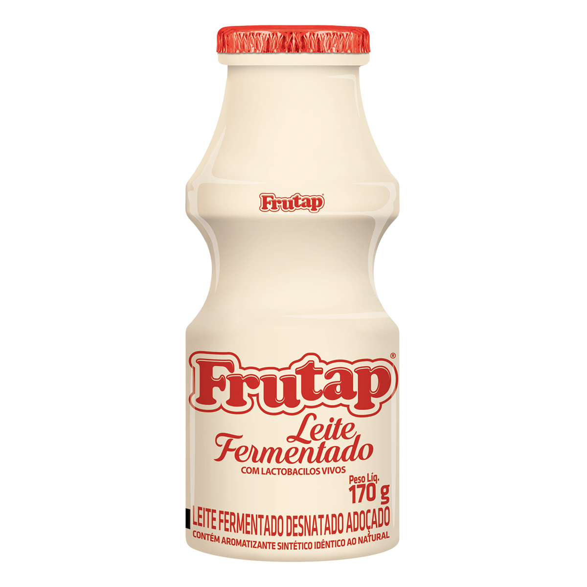 Leite Fermentado Desnatado Frutap Frasco 170g