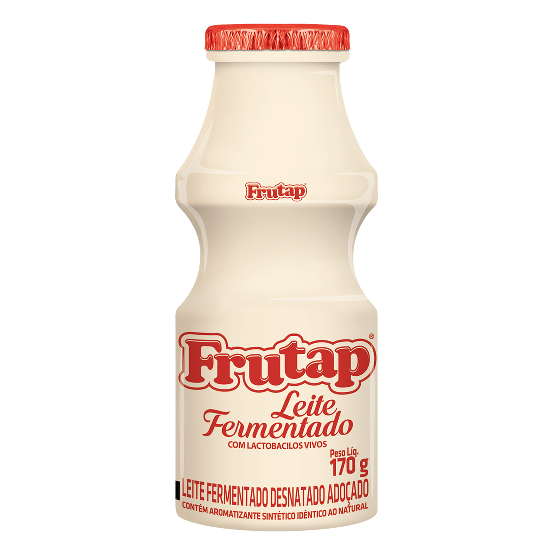 Leite Fermentado Desnatado Frutap Frasco 170g
