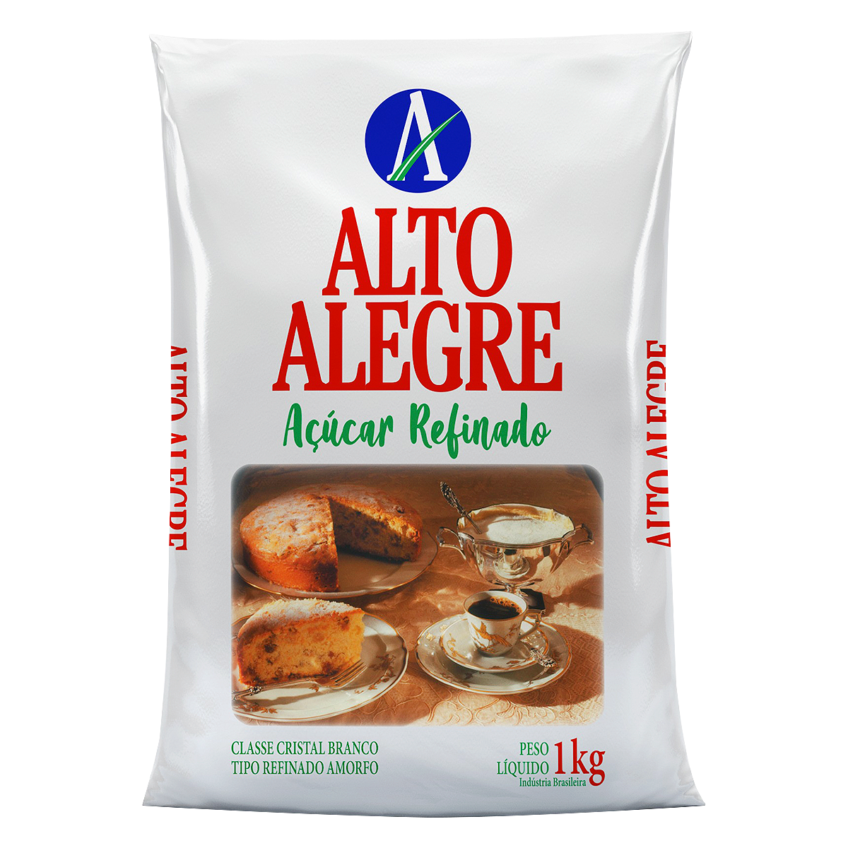 A&ccedil;&uacute;car Refinado Alto Alegre Pacote 1kg