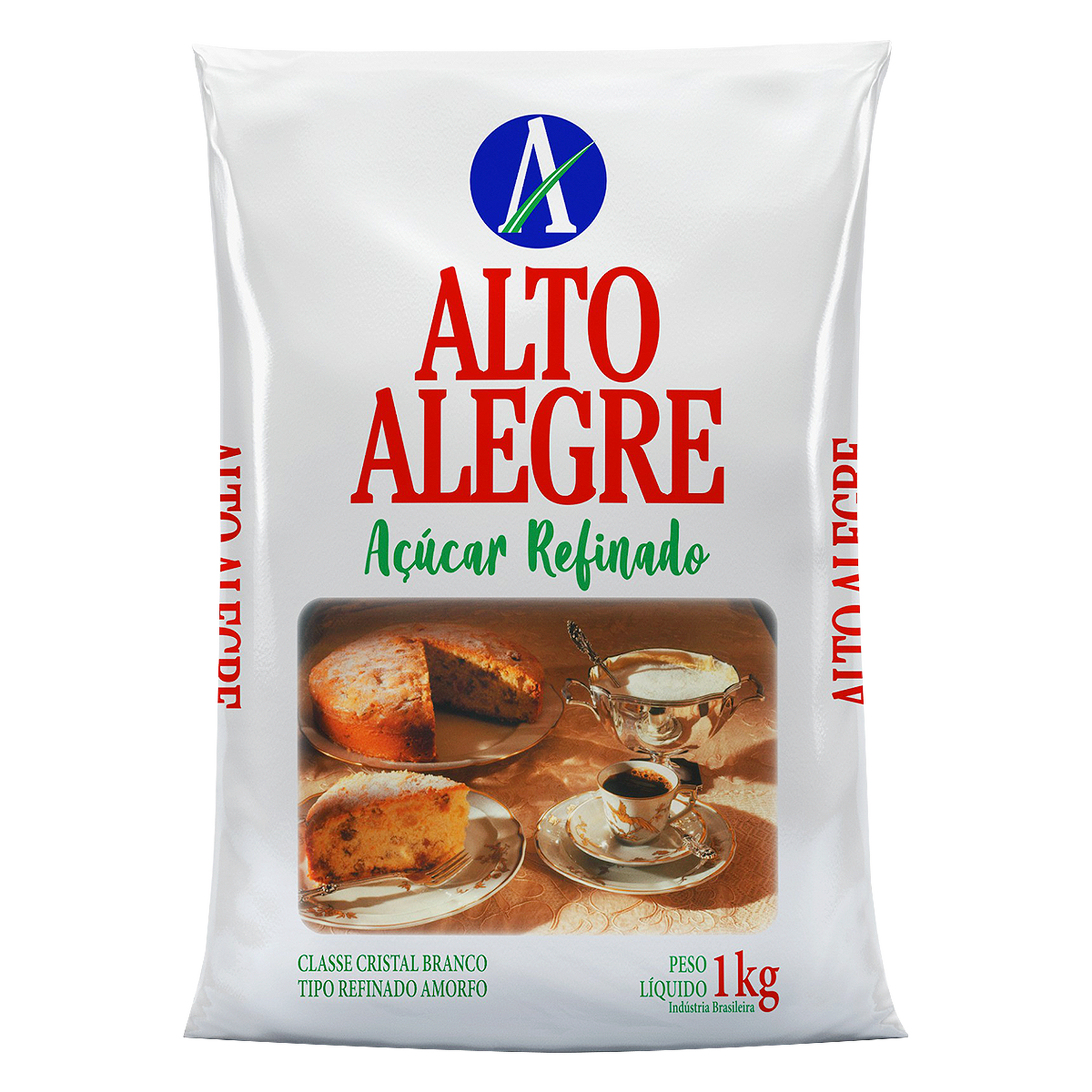A&ccedil;&uacute;car Refinado Alto Alegre Pacote 1kg