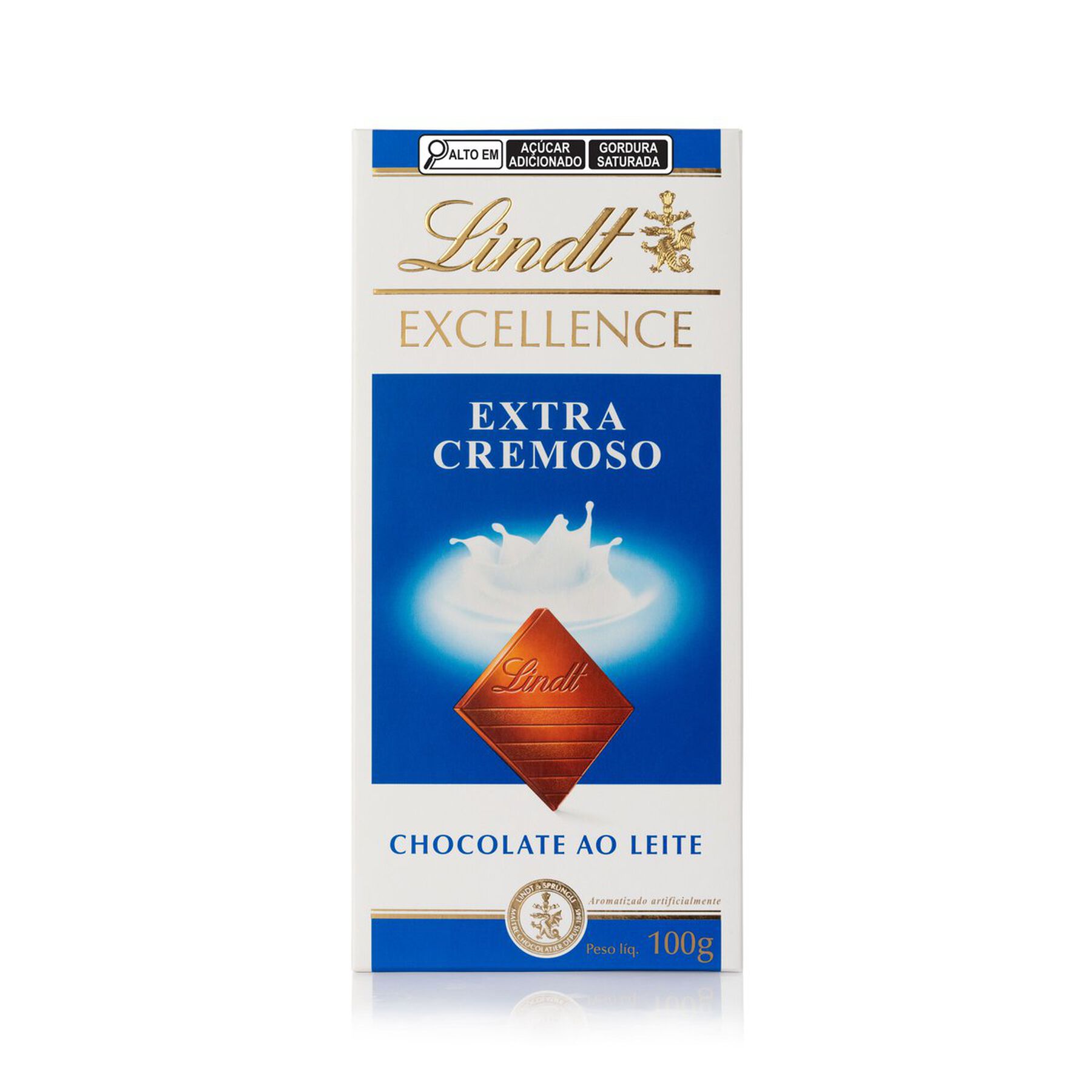 Chocolate ao Leite Lindt Excellence Caixa 100g&nbsp;