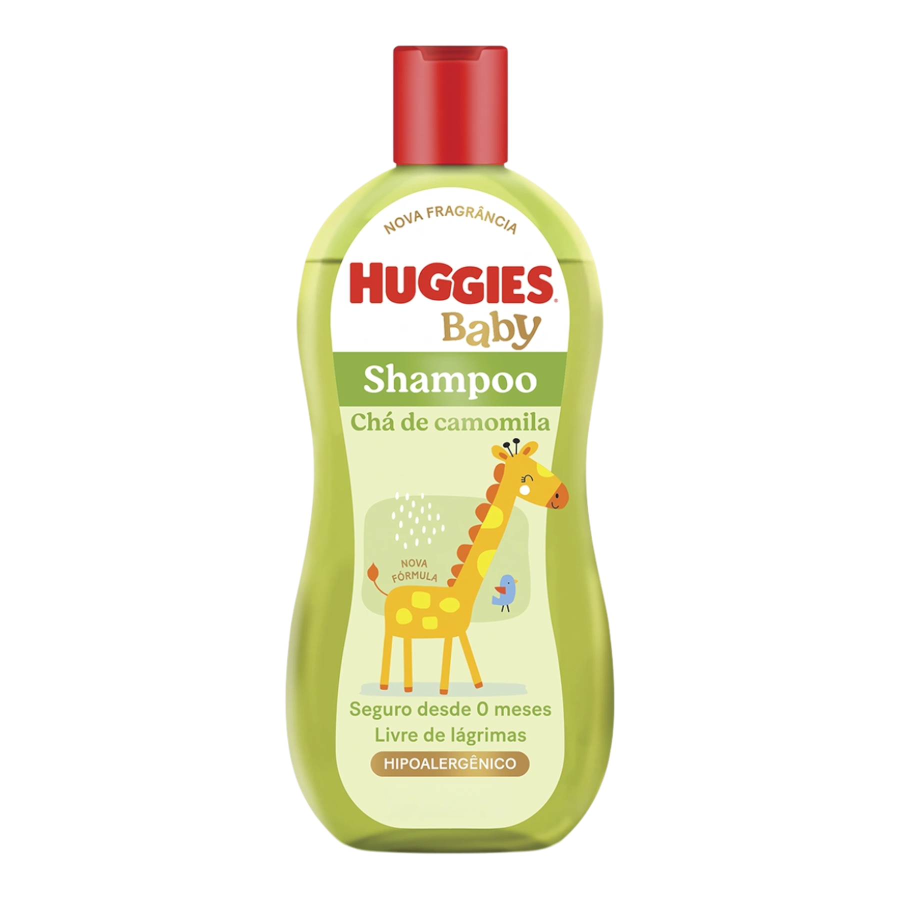 Shampoo Huggies Baby Ch&aacute; de Camomila Frasco 200ml