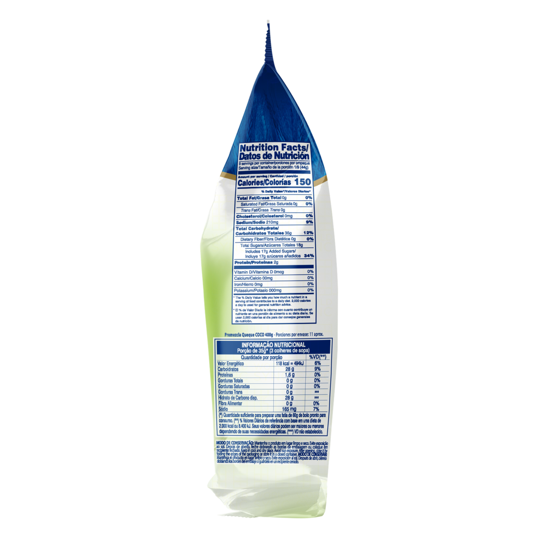 Mistura para Bolo Coco Renata 400g