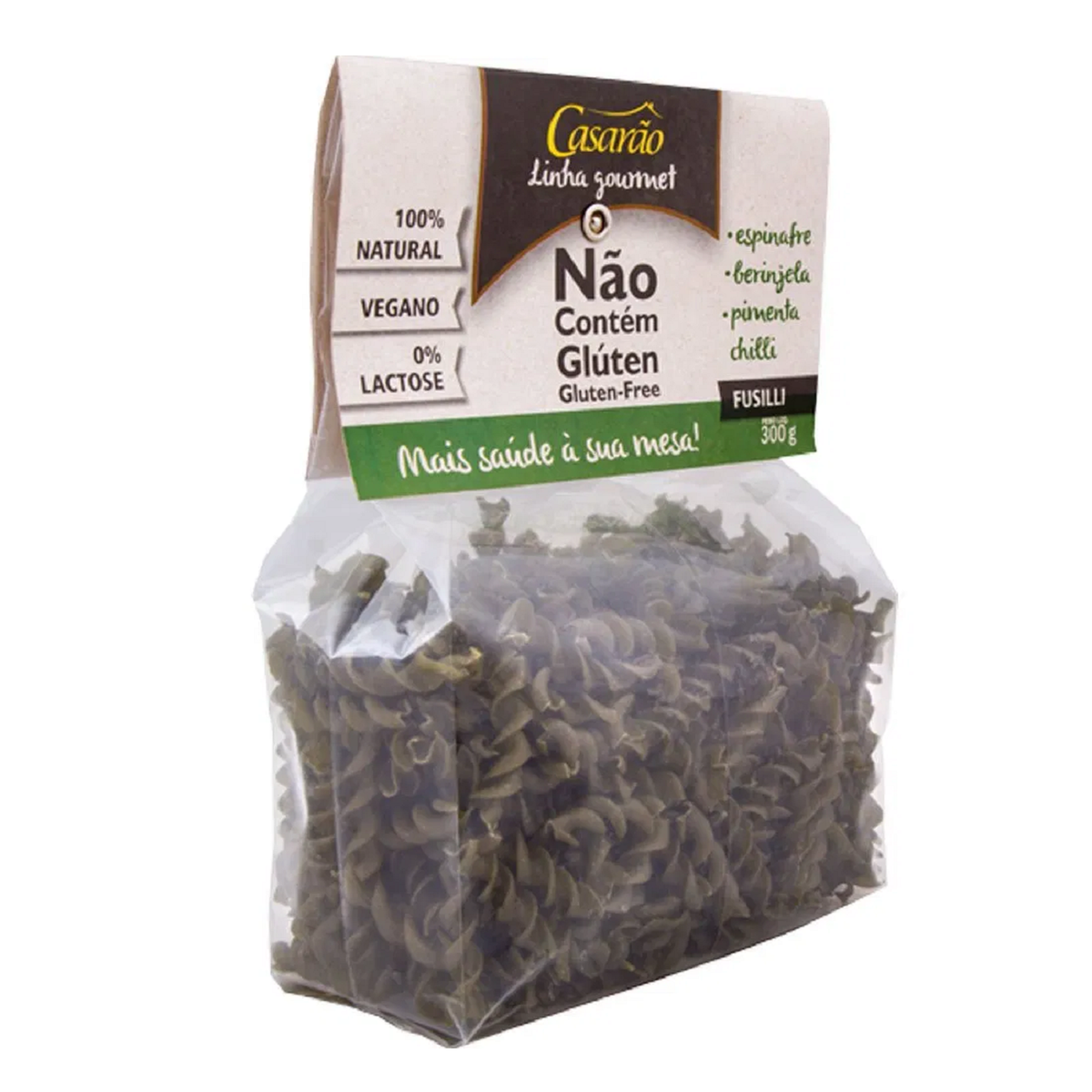 Macarrão Casarão Fusilli Sem Gluten 300g