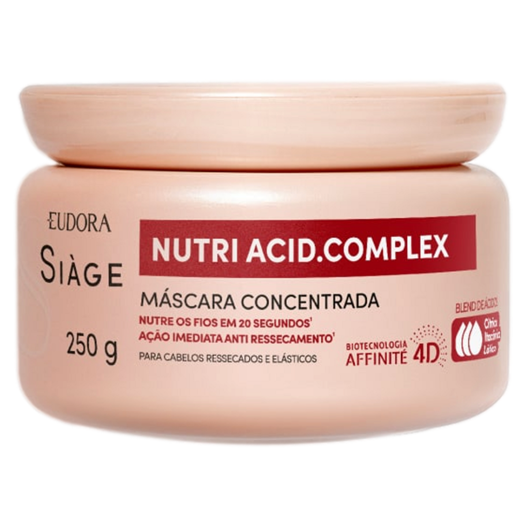 M&aacute;scara Concentrada Nutri Acid.Complex Si&agrave;ge Eudora Pote 250g&nbsp;
