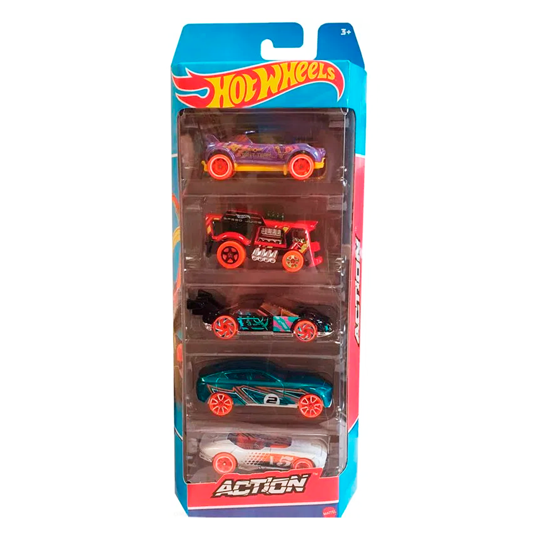 Carrinho Sortido Hot Wheels C/5 Unidades