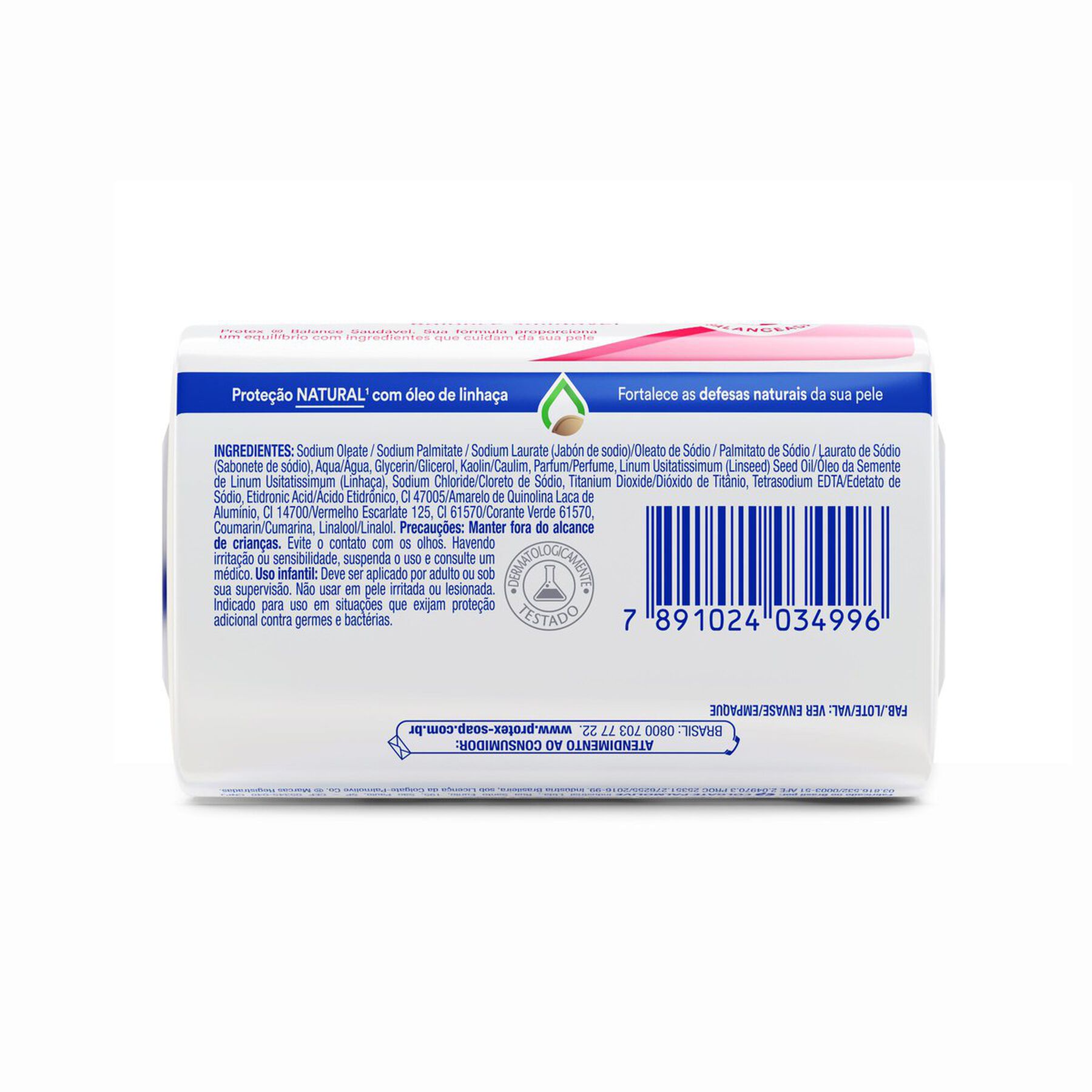 Sabonete em Barra Antibacteriano Protex Balance Saudável Cartucho 85g