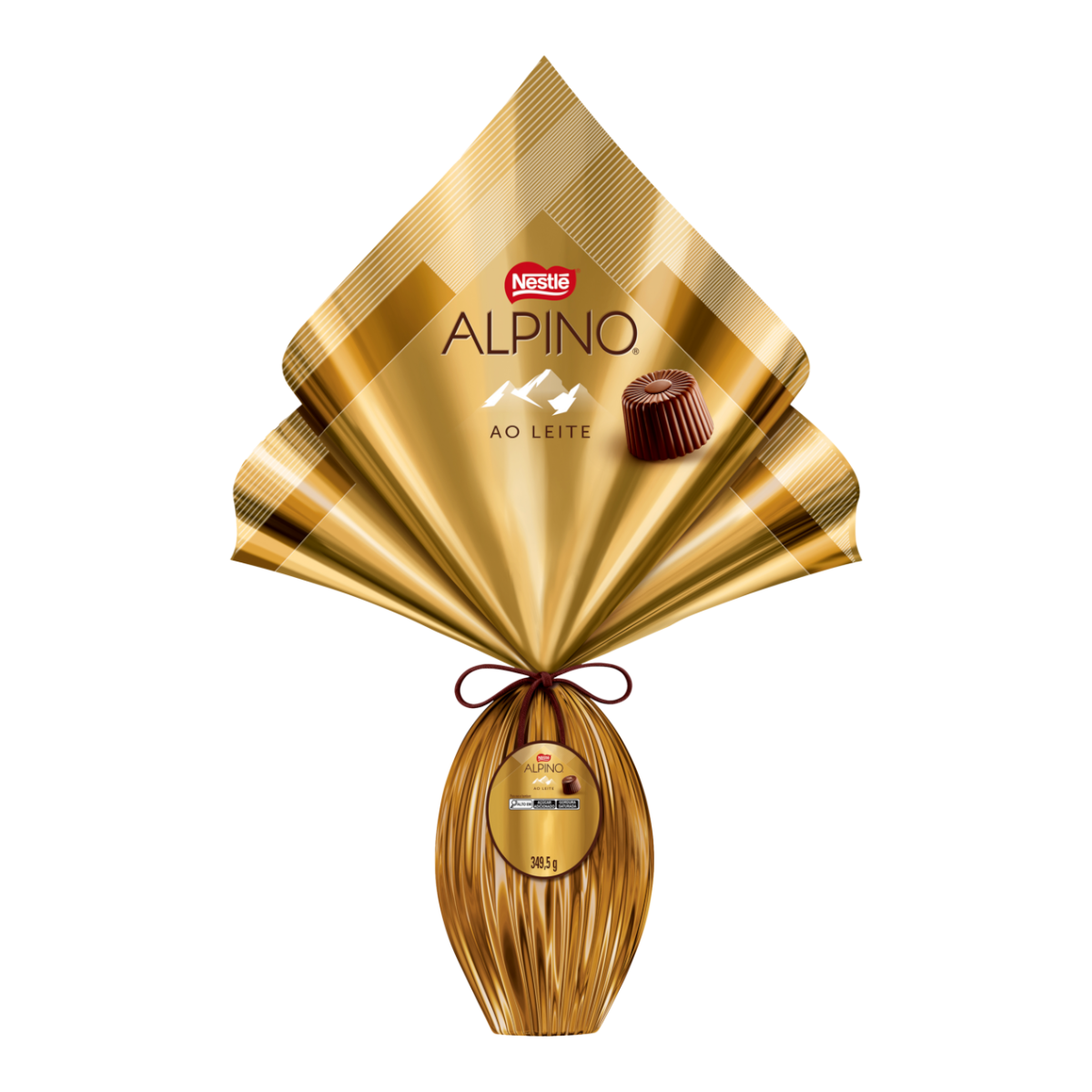Ovo de P&aacute;scoa ao Leite Alpino Nestl&eacute; 349,5g