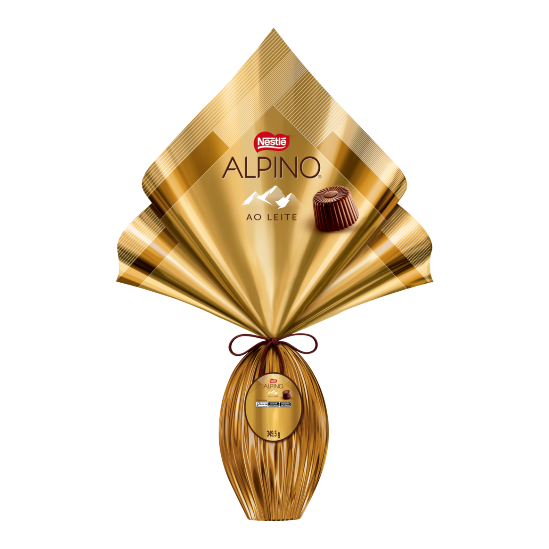 Ovo de P&aacute;scoa ao Leite Alpino Nestl&eacute; 349,5g