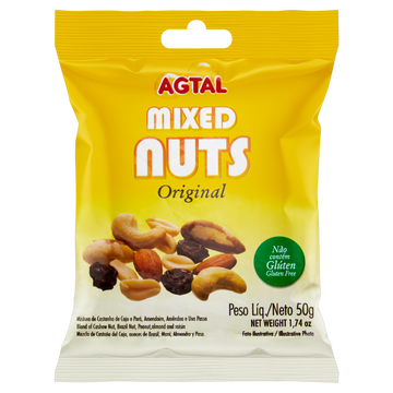 Mixed Nuts Original Agtal 50g