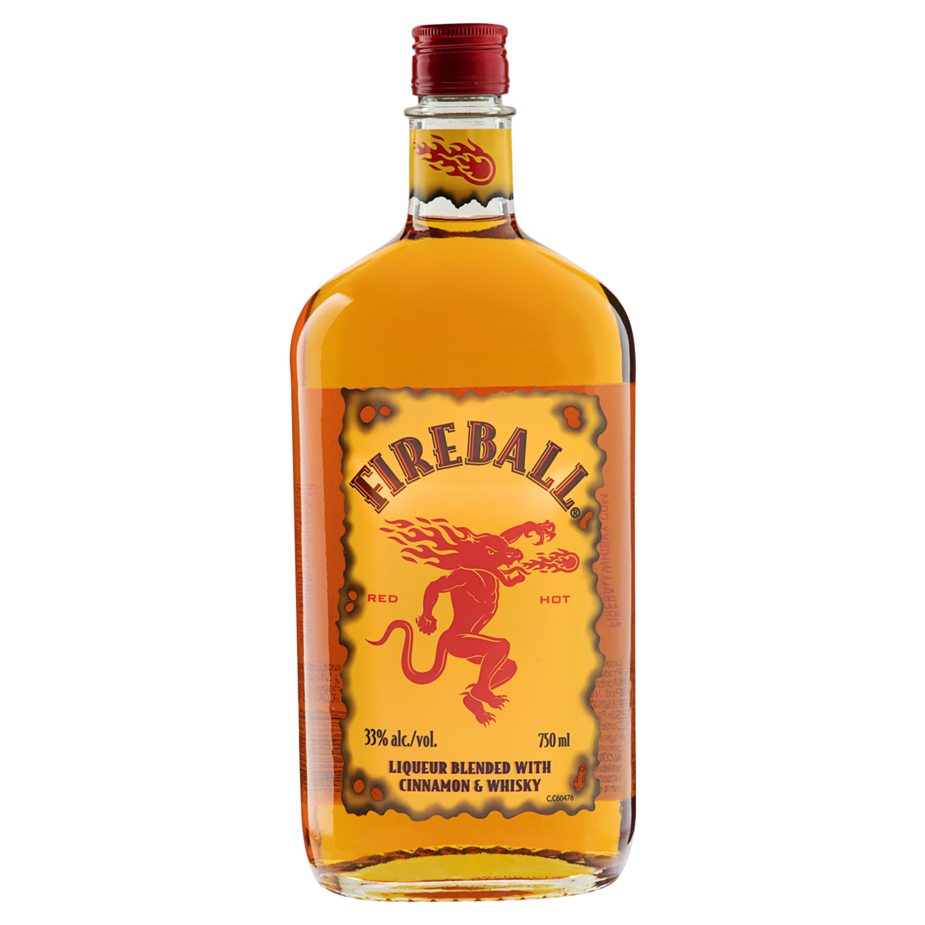 Licor Fino Canela Fireball Garrafa 750ml