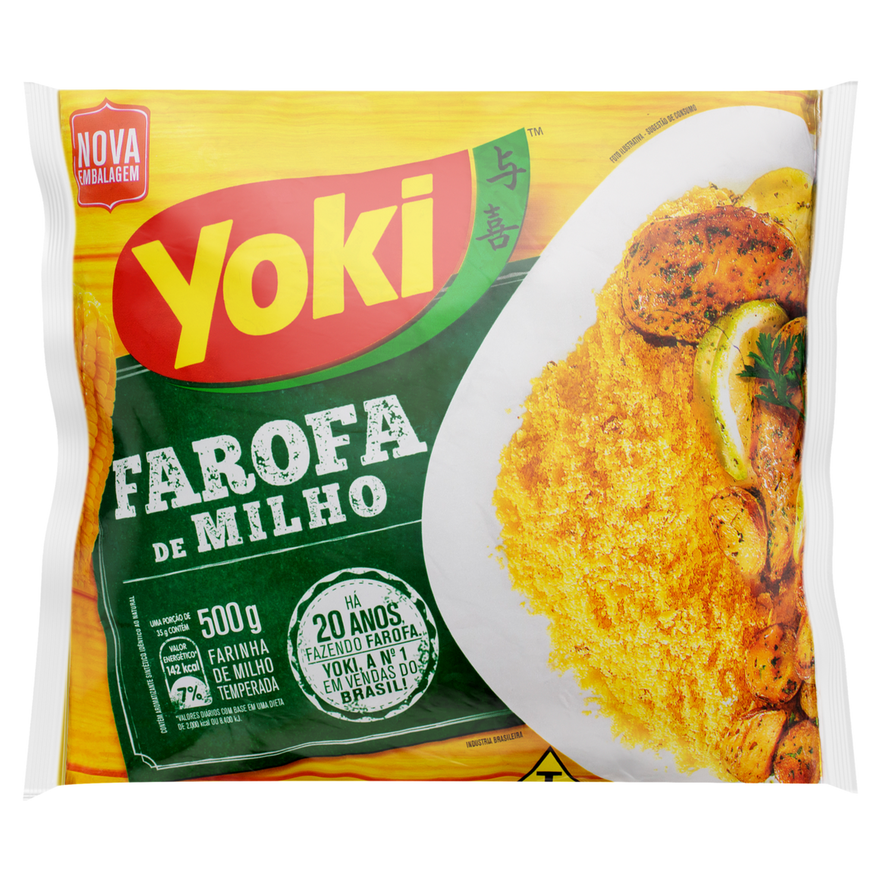 Farofa de Milho Yoki Pacote 500g