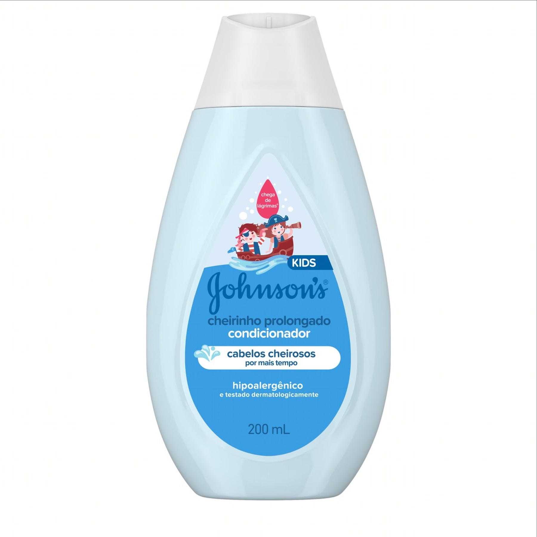 Condicionador Johnson's Kids Cheirinho Prolongado Frasco 200ml