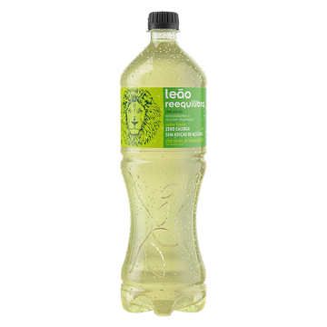 Chá Verde Limão Leão Reequilibra Zero Caloria e Açúcares Garrafa 1,5l