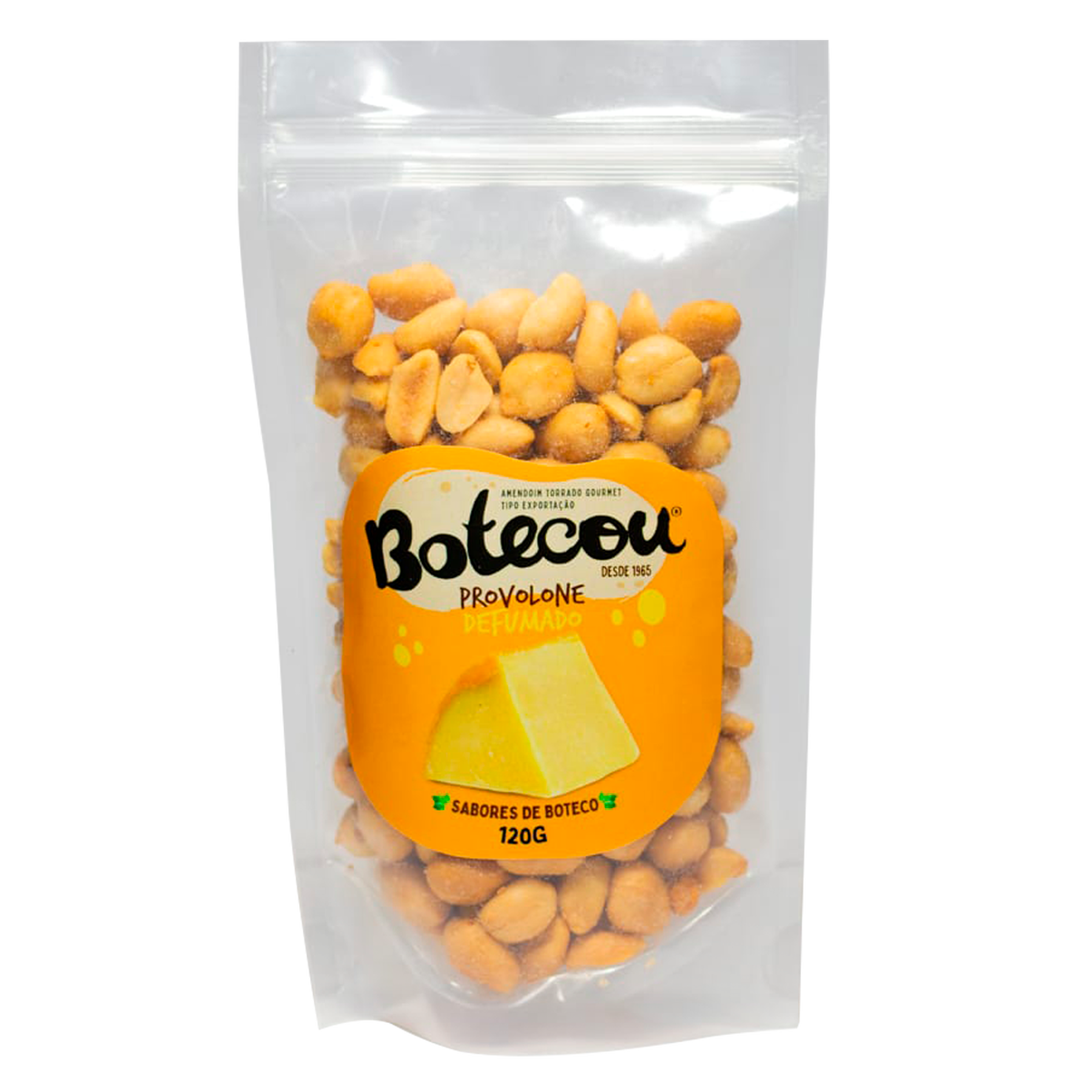 Amendoim Provolone Botecou Zip Lock 120g