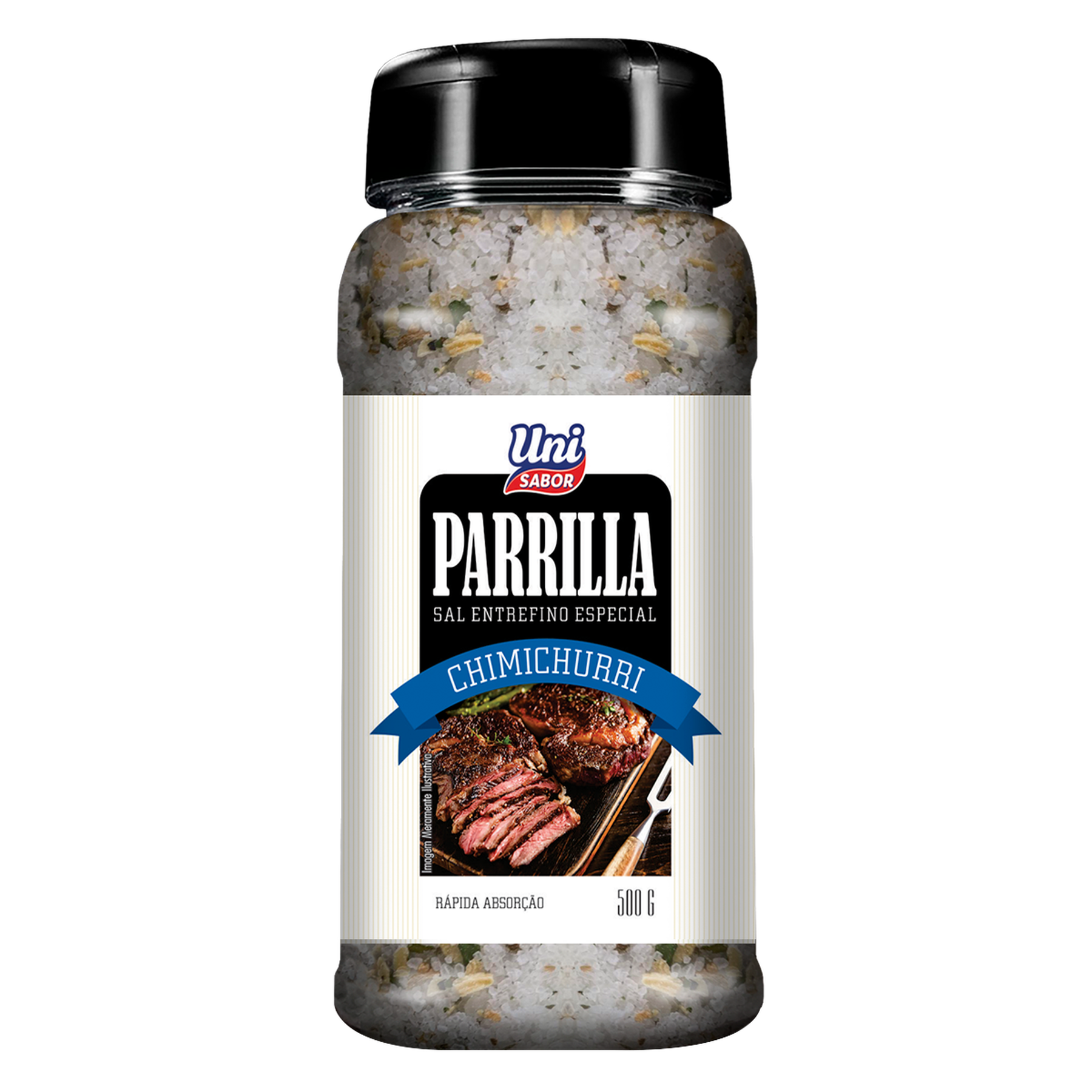 Sal Entrefino Especial Parrilla Chimichurri Uni Sabor 500g