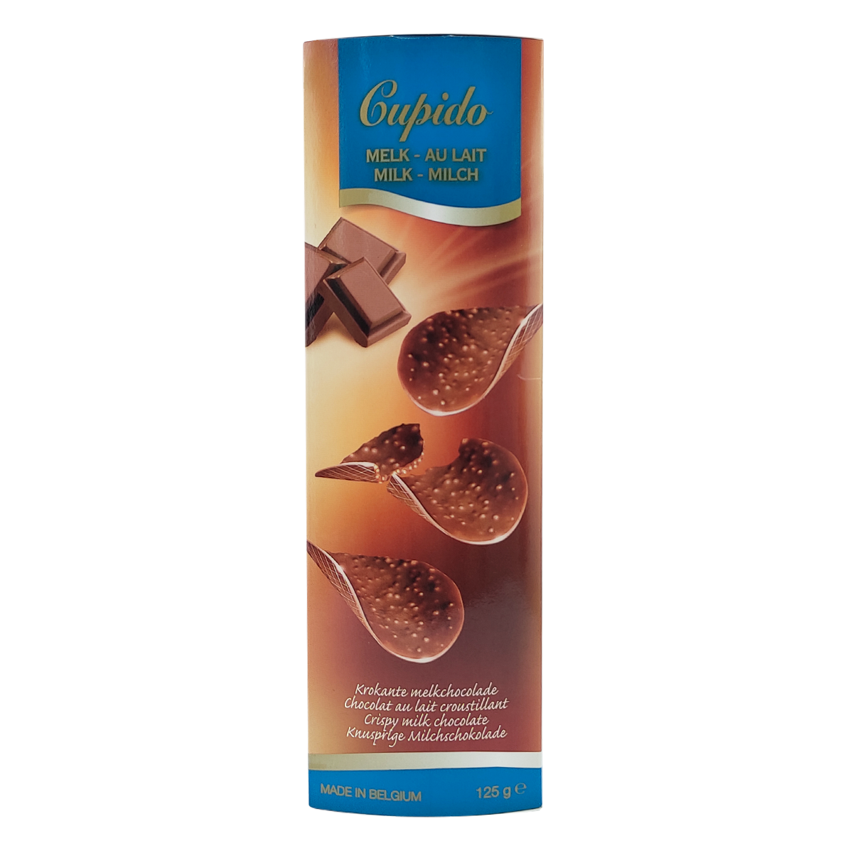 Crispy de Chocolate ao Leite Cupido Caixa 125g