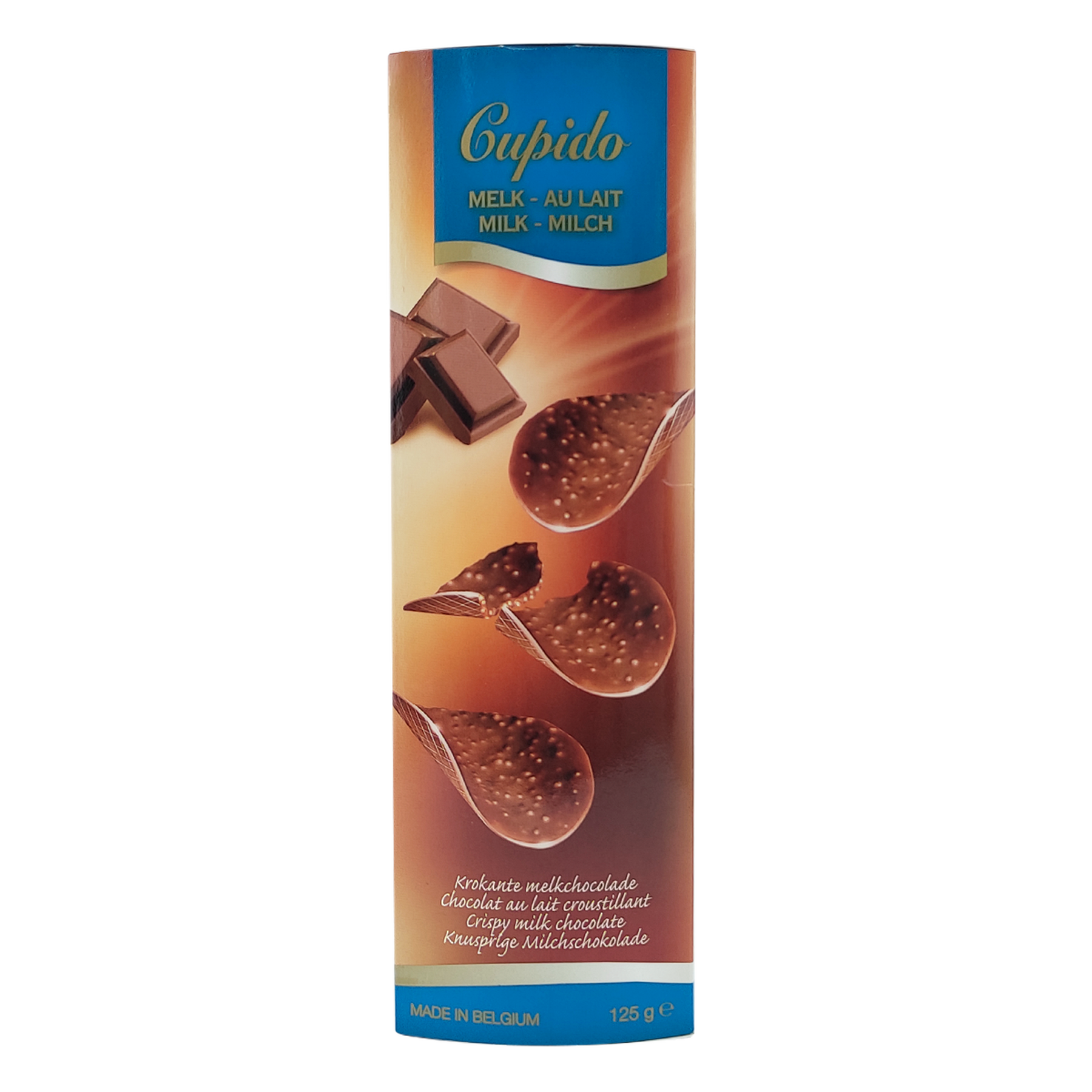 Crispy de Chocolate ao Leite Cupido Caixa 125g