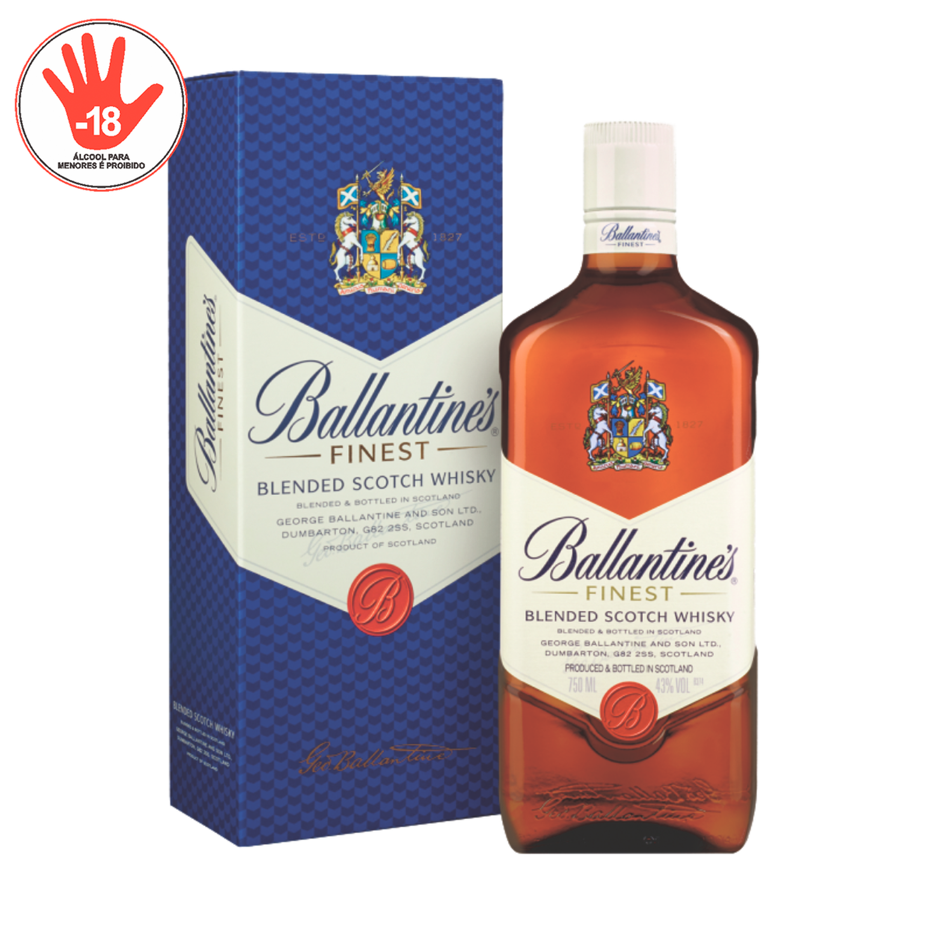 Whisky Ballantines Finest 1l