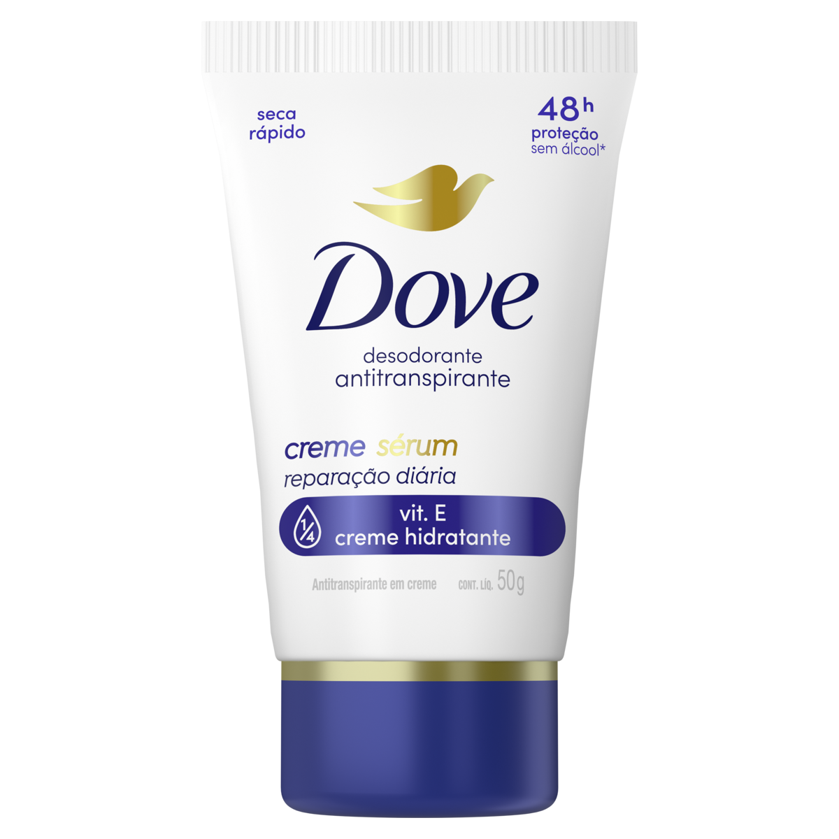 Desodorante Antitranspirante Creme S&eacute;rum Repara&ccedil;&atilde;o Di&aacute;ria Dove 50g