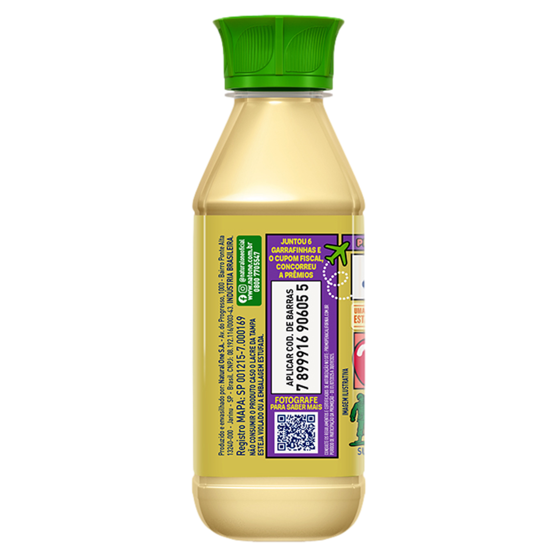 Suco Ma&ccedil;&atilde; Toy Story Natural One Ambiente Garrafa 180ml