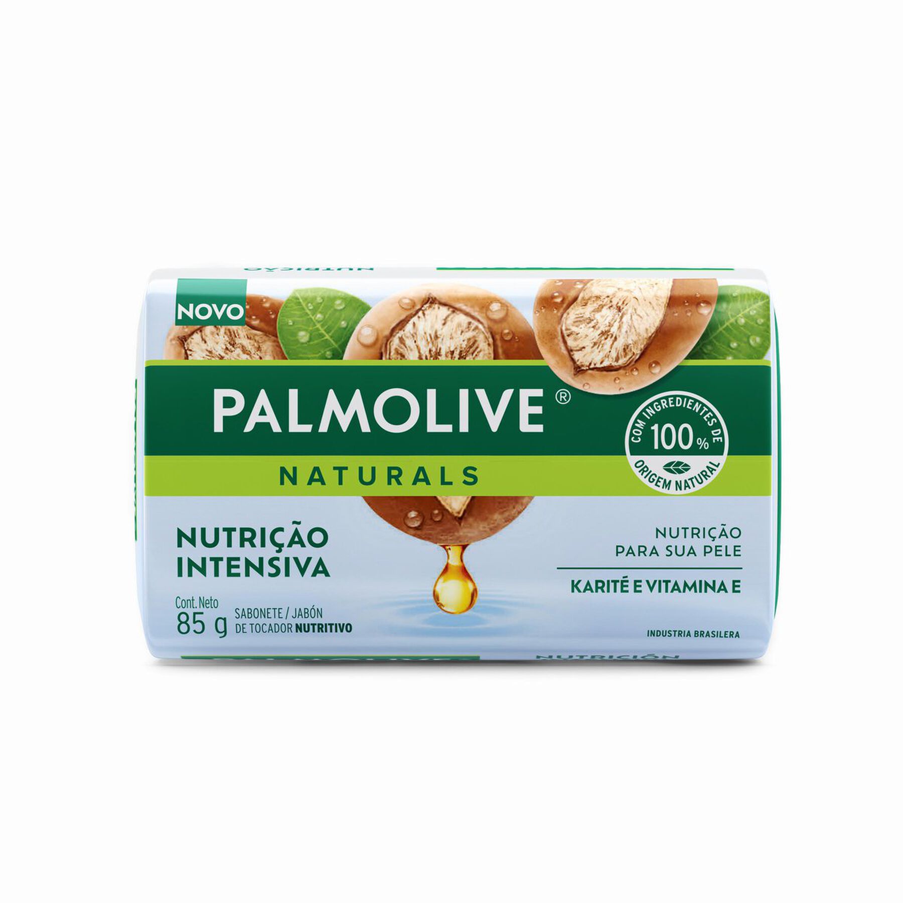 Sabonete em Barra Hidratação Intensiva Palmolive Naturals Cartucho 85g