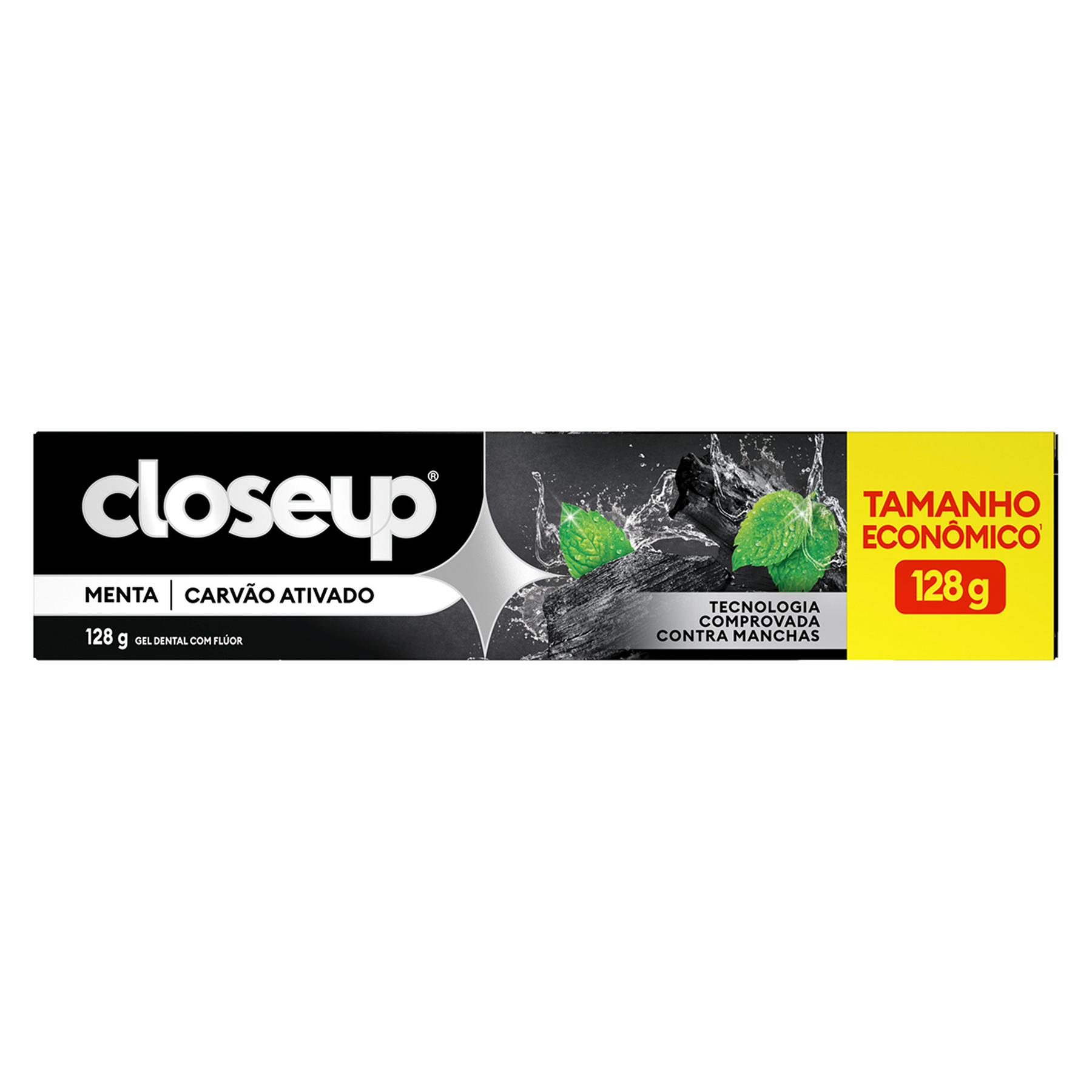 Gel Dental Carv&atilde;o Ativado Menta Closeup Bisnaga 128g