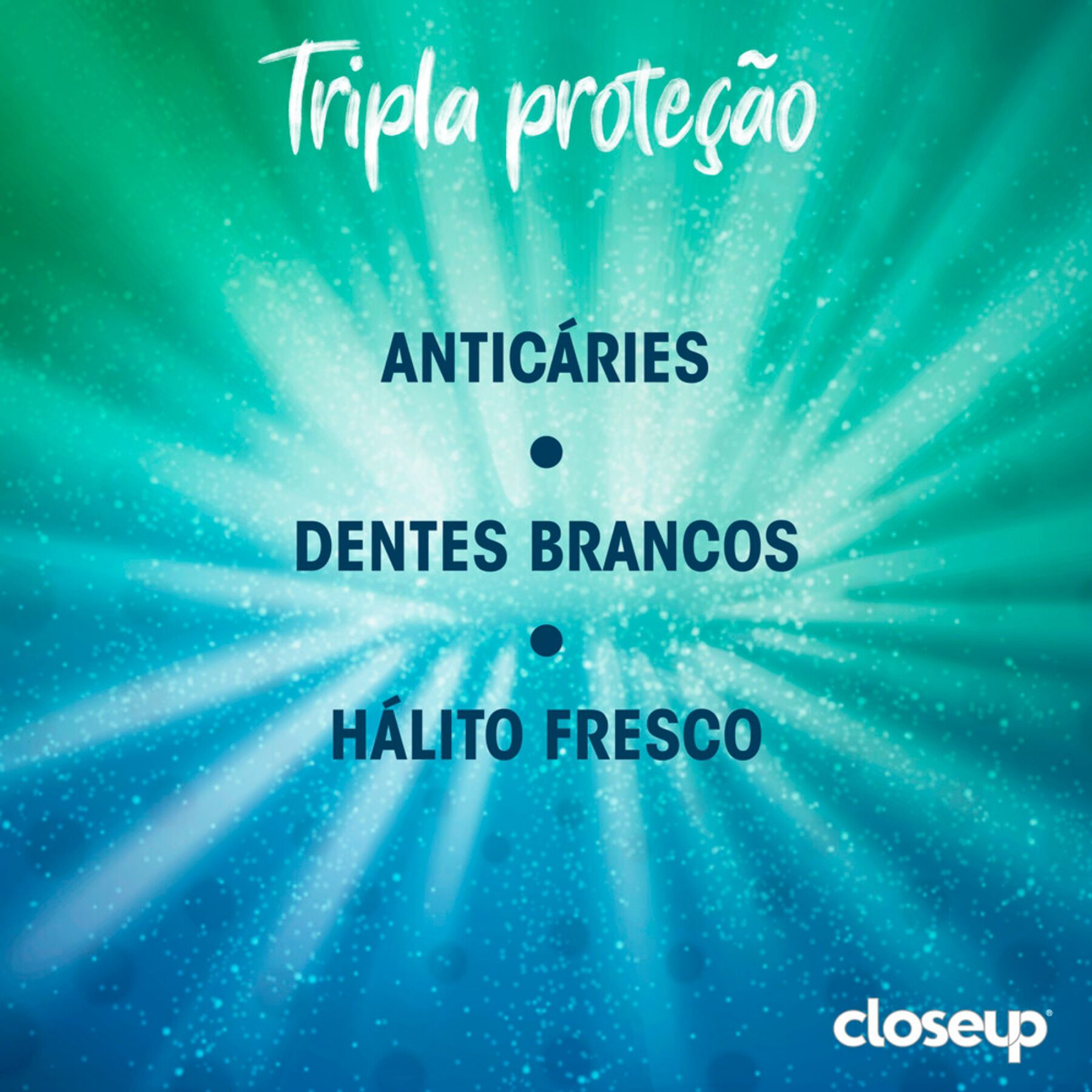 Creme Dental Menta Closeup Triple Caixa 70g