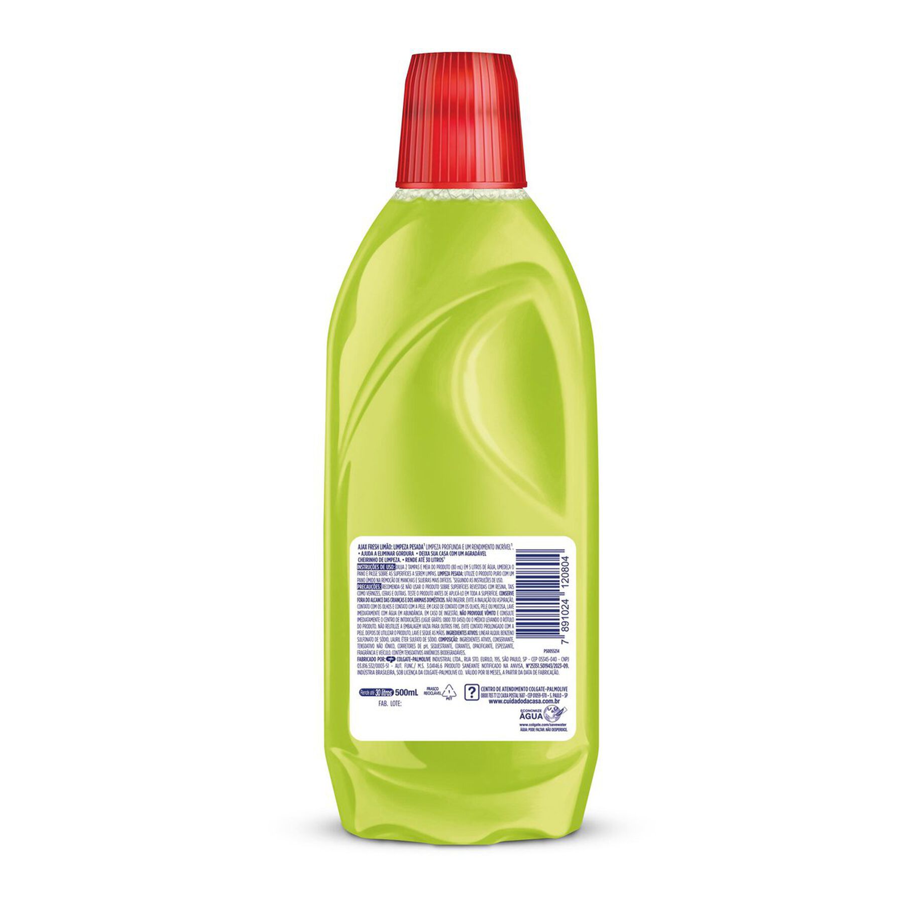 Detergente Multiuso Fresh Lemon Ajax Frasco 500ml&nbsp;