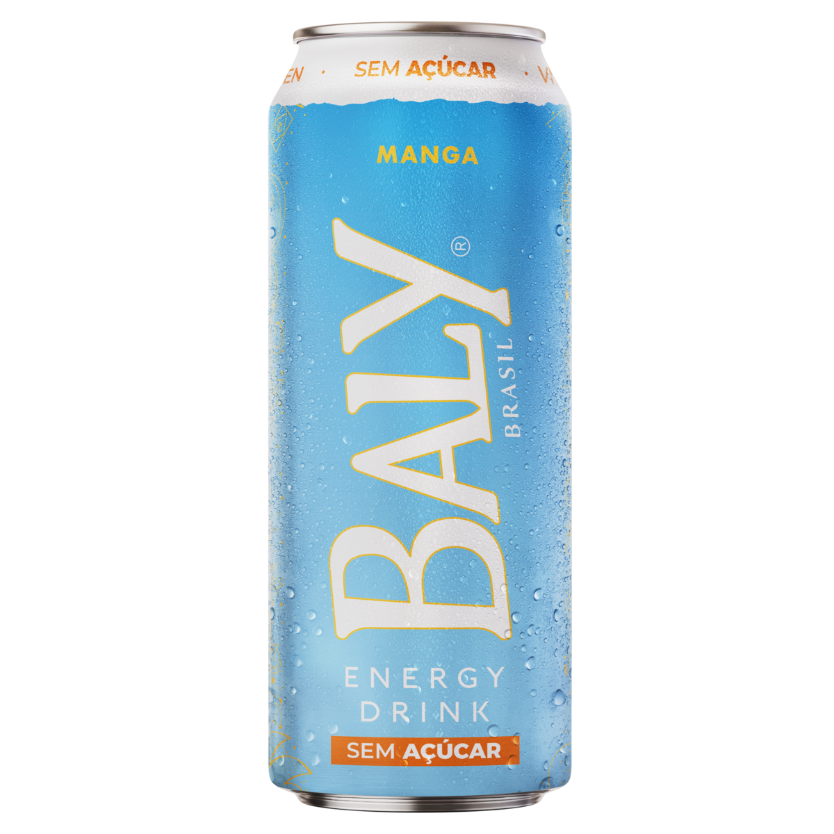 Energ&eacute;tico Manga Sem A&ccedil;&uacute;car Baly Lata 473ml
