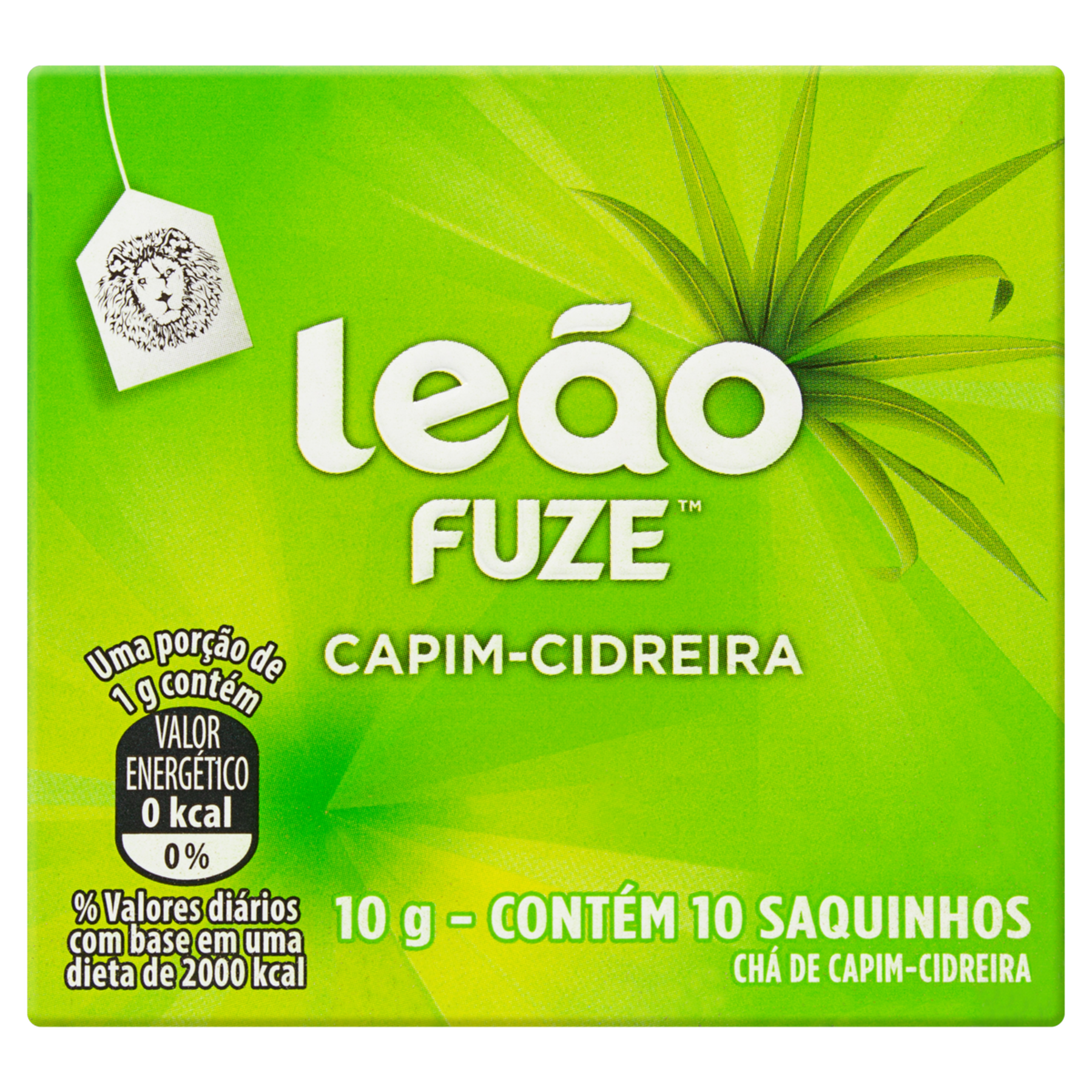 Chá Capim-Cidreira Leão Fuze Caixa 10g 10 Unidades