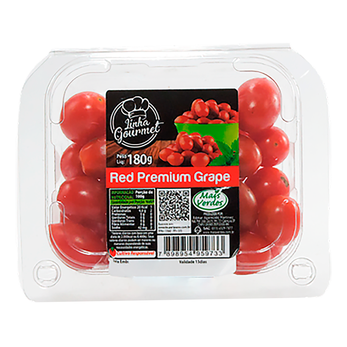 Tomate Grape Mais Verde 180g