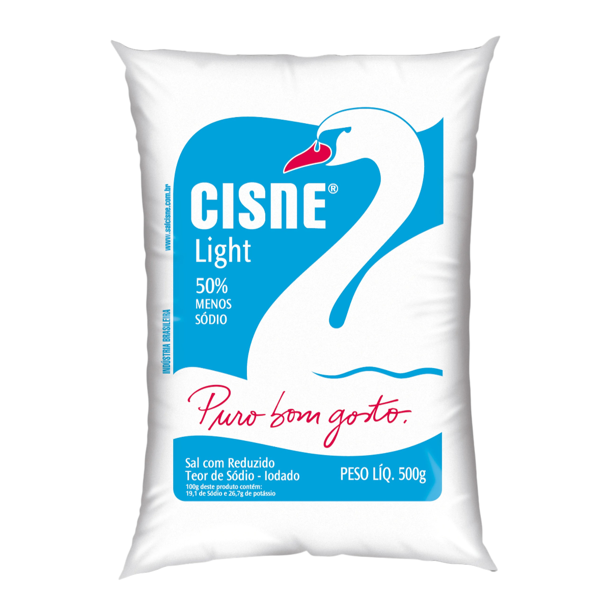 Sal Light Cisne Pacote 500g