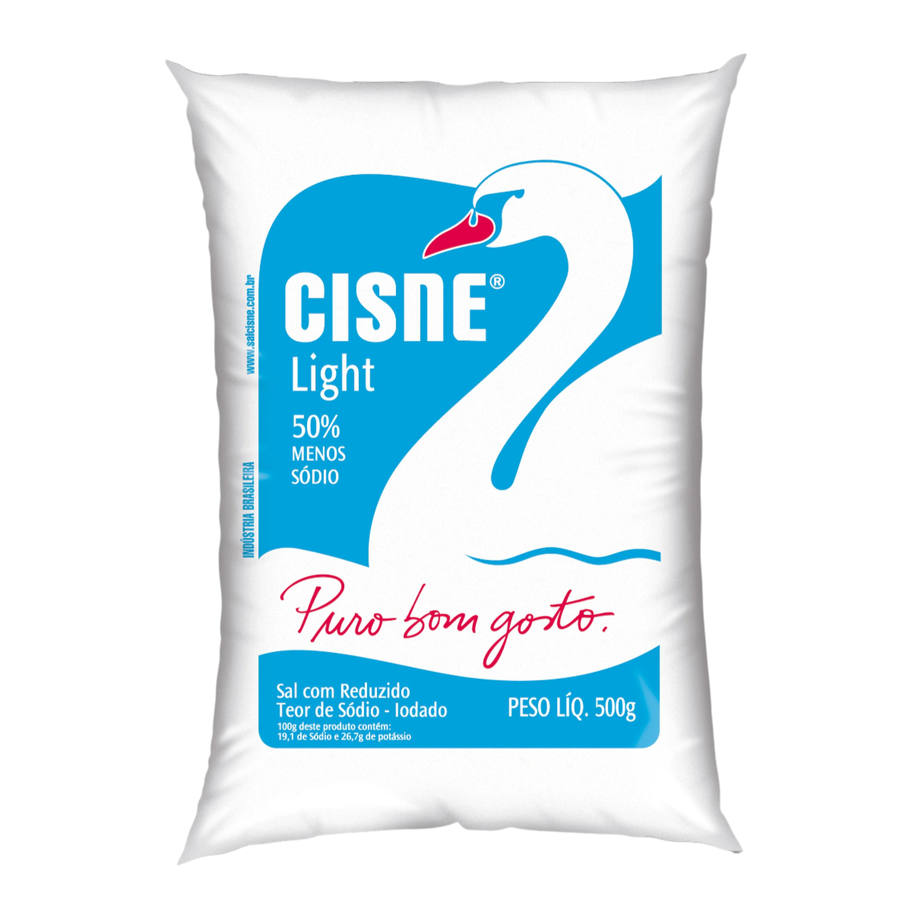 Sal Light Cisne Pacote 500g