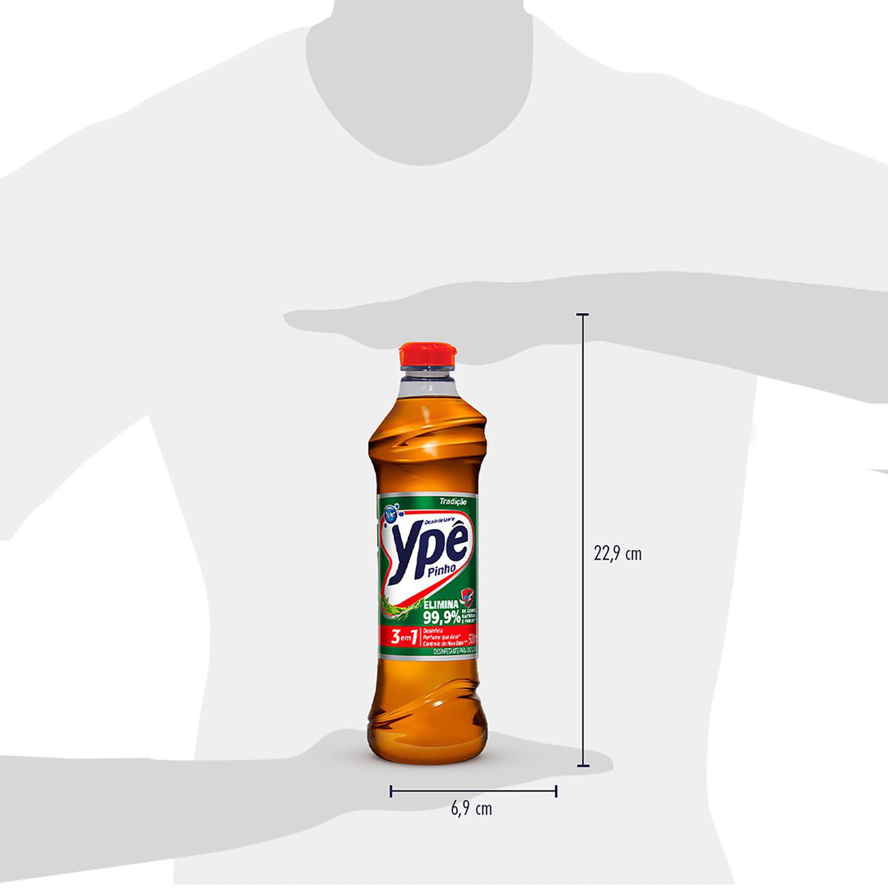 Desinfetante Tradição Pinho Ypê 500ml