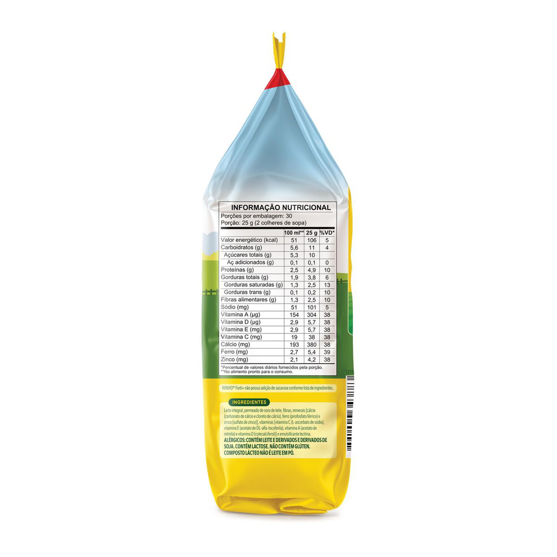 Composto Lácteo Nestlé Ninho Forti+ Pacote 750g