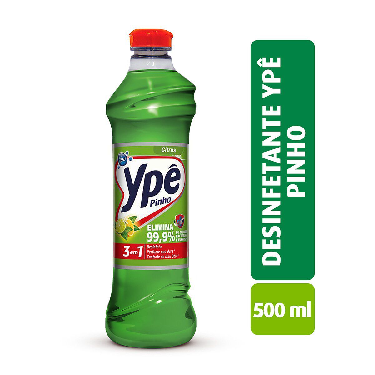 Desinfetante Uso Geral Citrus Yp&ecirc; Pinho Frasco 500ml