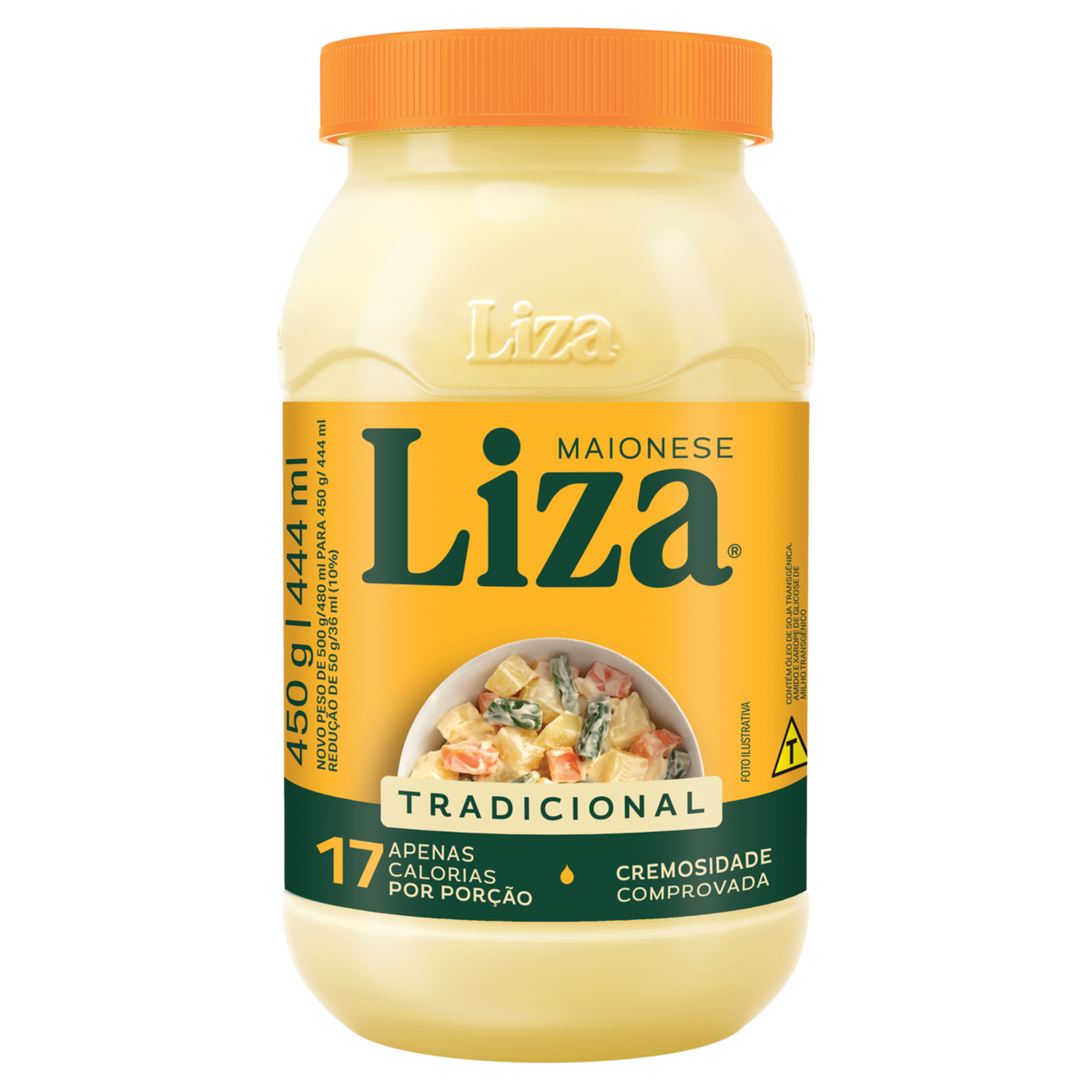 Maionese Tradicional Liza Pote 450g