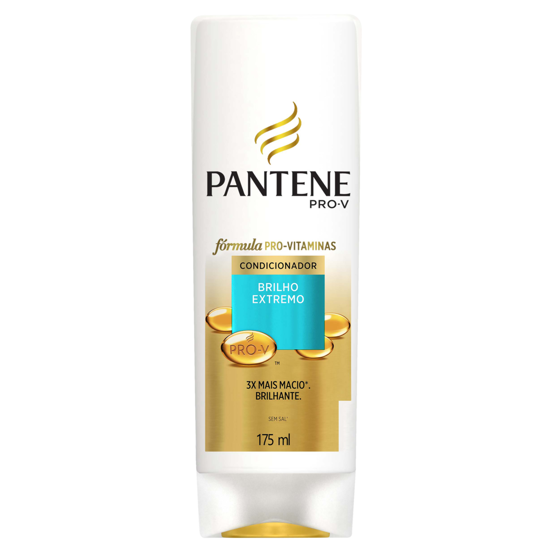 Condicionador Brilho Extremo Pantene Frasco 175ml